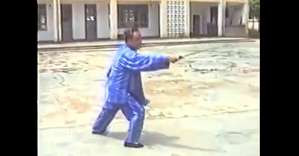 Yang Zhenji Performs Yang Tai Chi Sword
