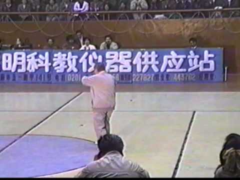 Ma Yueh Liang Perfroms Wu Style Tai Chi Fast Form
